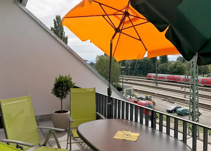 Urlaubsglueck- Lichtdurchflutete Mit Balkon Und Seesicht * Lindau